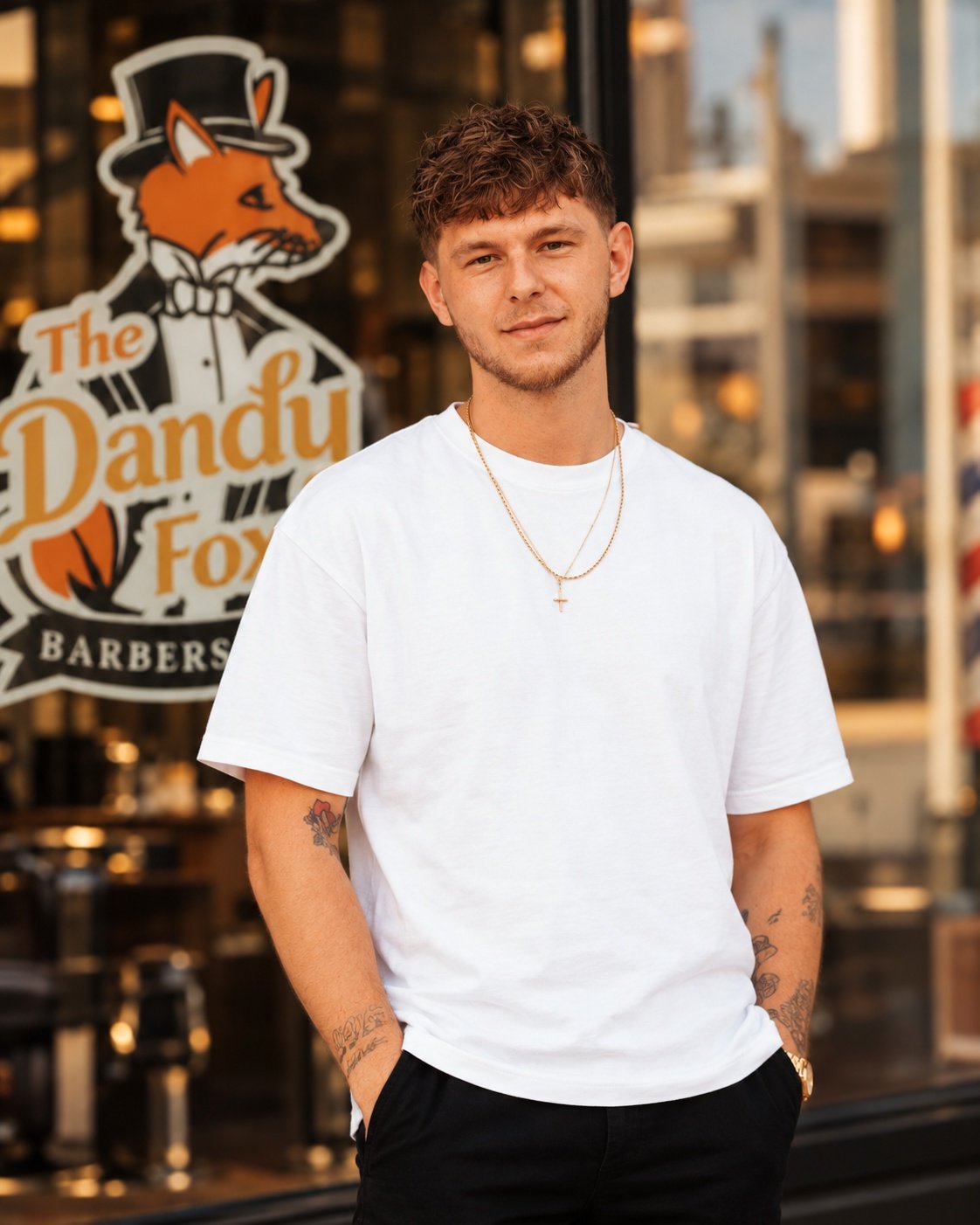 Tijmen, barber The Dandy Fox